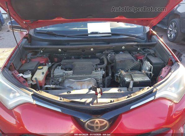 2T3ZFREV7HW313794 2017 TOYOTA LE Красный Вид сзади