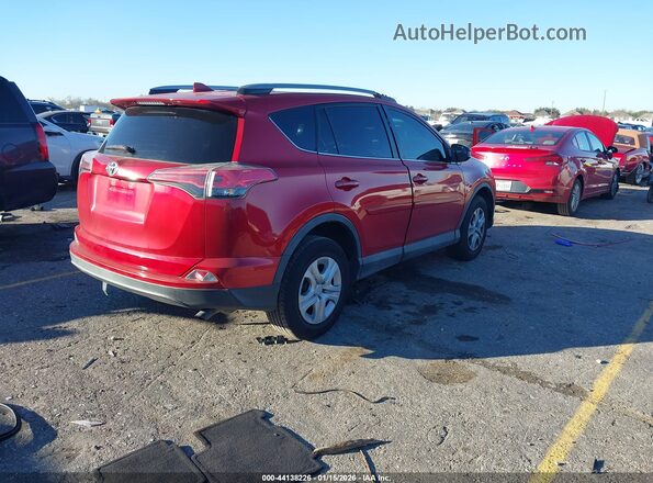 2T3ZFREV7HW313794 2017 TOYOTA LE Красный Задняя правая четверть