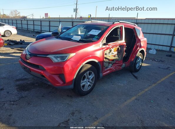 2T3ZFREV7HW313794 2017 TOYOTA LE Красный Передняя левая четверть