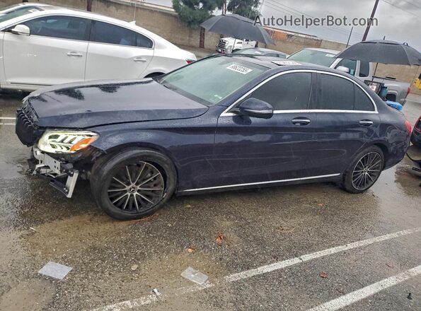 55SWF8DB4KU318175 2019 MERCEDES-BENZ C Black Rear left