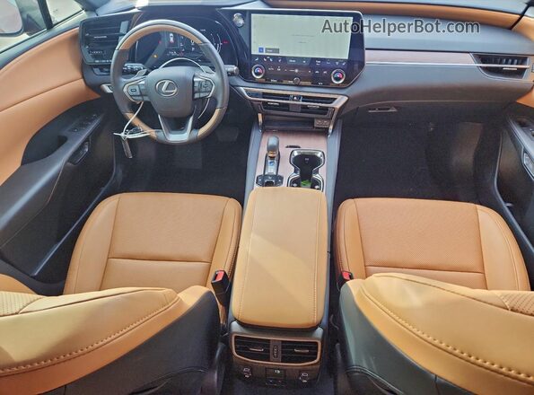 2T2BAMBA6RC051004 2024 LEXUS RX 350 Red ხელსაწყოთა პანელის ხედი