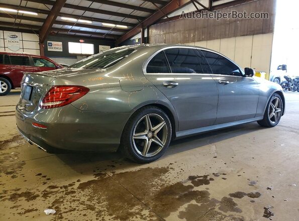 WDDZF4KB2HA203804 2017 MERCEDES-BENZ E Серый Передняя правая четверть