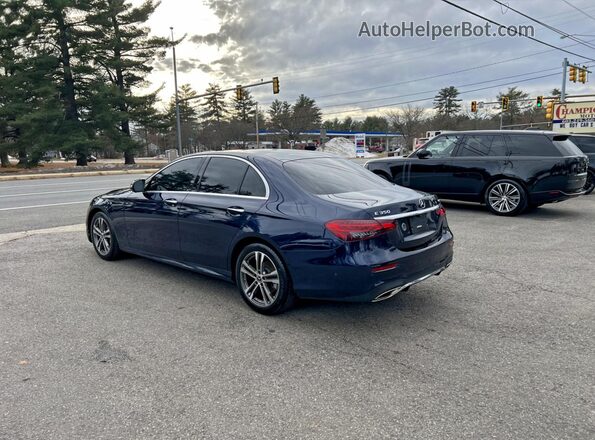 W1KZF8EB2MA948663 2021 MERCEDES-BENZ E-CLASS Blue Передня права чверть
