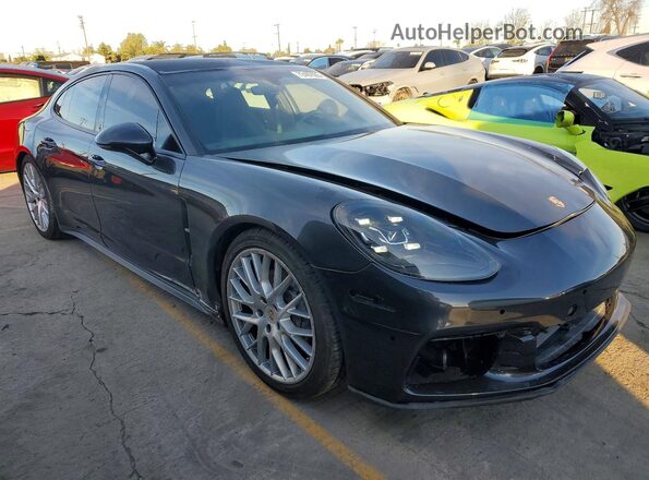 WP0AA2A72HL100409 2017 PORSCHE PANAMERA Серый Вид спереди