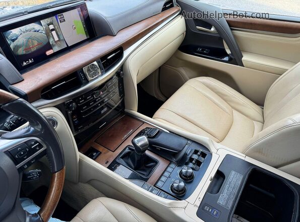 JTJHY7AX2H4242774 2017 LEXUS LX Синий Вид наклейки с VIN-кодом