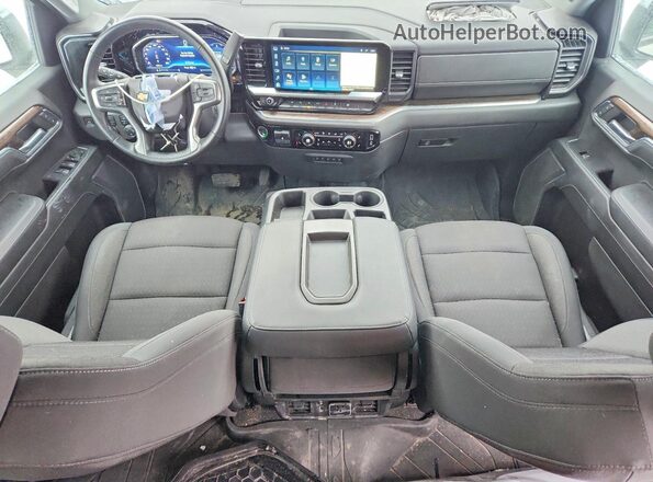 3GCPDDEK9RG237972 2024 CHEVROLET SILVERADO Белый Вид панели приборов