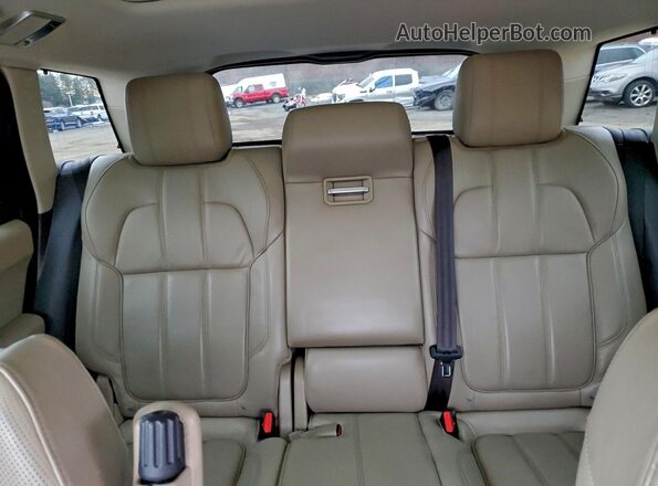 SALWR2PF3GA596059 2016 LAND ROVER RANGE ROVER Белый Вид задней части салона