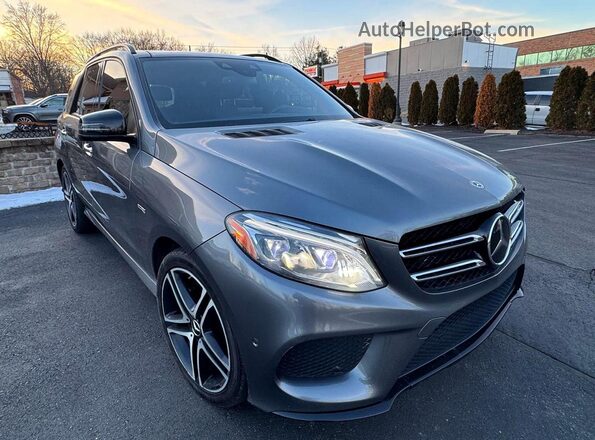 4JGDA6EB7HA989007 2017 MERCEDES-BENZ GLE Серый Вид спереди