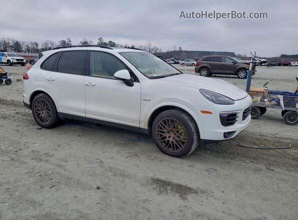 WP1AE2A20HLA69345 2017 PORSCHE CAYENNE White წინა ხედი