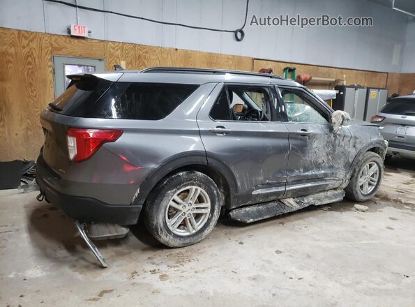 1FMSK8DH0MGA39679 2021 FORD FORD EXPLORER Gray Front right