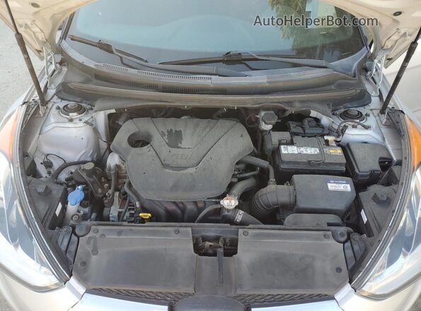 KMHTC6AD6HU315619 2017 HYUNDAI VELOSTER Серебряный Вид подкапотного пространства