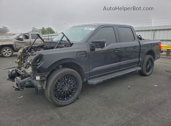 1FTVW1ELXNWG15270 2022 FORD F-150 LIGHTNING Черный Задняя левая четверть