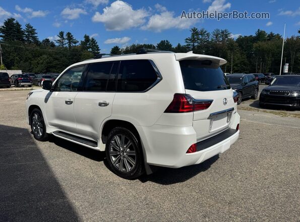 JTJHY7AX0G4198272 2016 LEXUS LX570 Белый Передняя правая четверть