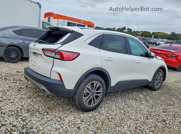 1FMCU0H67NUB78283 2022 FORD ESCAPE Белый Передняя правая четверть