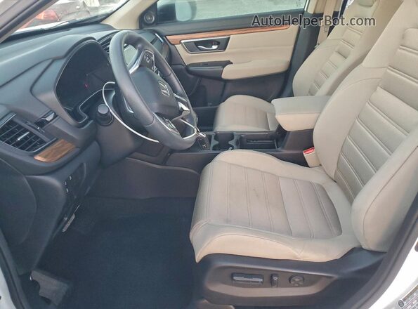 5J6RW1H59NA016088 2022 HONDA CRV Белый Вид панели приборов