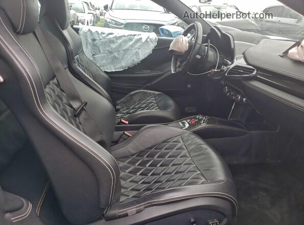 ZFF67NFA6C0182991 2012 FERRARI 458 Blue Vista interior trasera