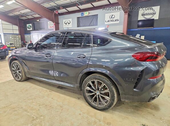 5UXCY8C06L9B21326 2020 BMW X6 Серый Задняя правая четверть