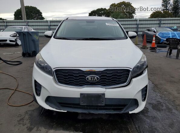 5XYPG4A37LG623169 2020 KIA SORENTO Белый Вид спереди