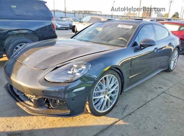 WP0AA2A72HL100409 2017 PORSCHE PANAMERA Серый Задняя левая четверть