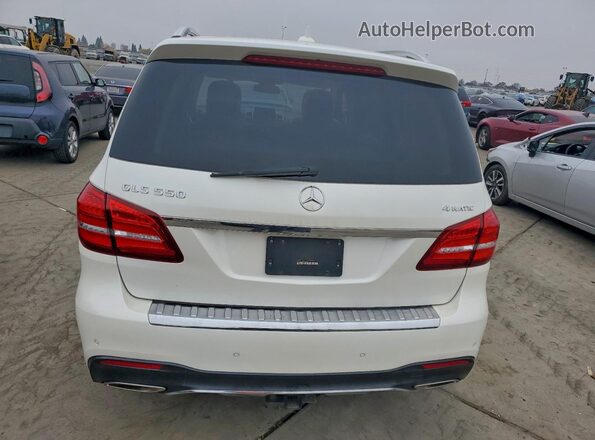 4JGDF7DE2HA792216 2017 MERCEDES-BENZ GLS-CLASS Белый Вид салона спереди