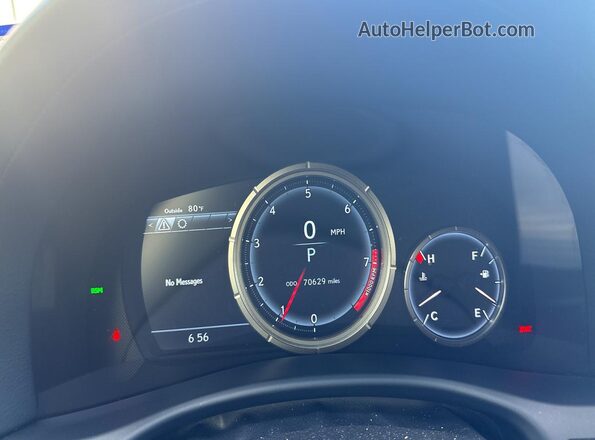 JTHBZ1BL5KA018064 2019 LEXUS GS Gray Սարքավորումների վահանակի տեսք