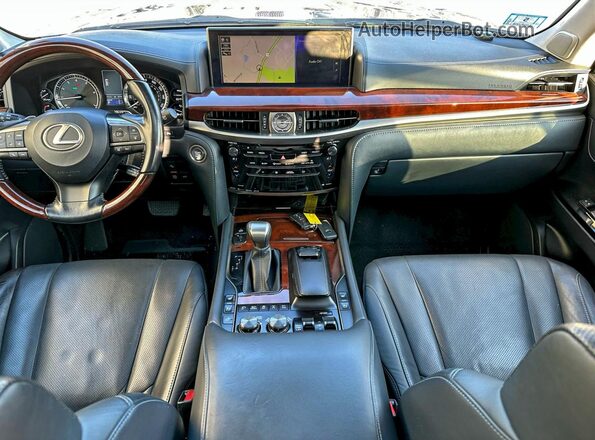 JTJHY7AX5K4282516 2019 LEXUS LX Gold Widok tylnych siedzeń