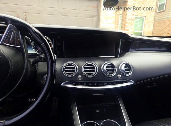 WDDXK8CB3HA019349 2017 MERCEDES-BENZ S Серый Вид задних сидений