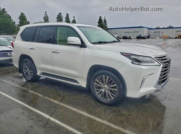 JTJHY7AX9J4264566 2018 LEXUS LX Белый Вид спереди