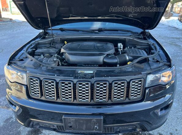 1C4RJFAG7KC727625 2019 JEEP GRAND Черный Вид салона спереди