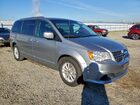 2016 Dodge Grand Caravan Sxt Серебряный vin: 2C4RDGCG0GR323588
