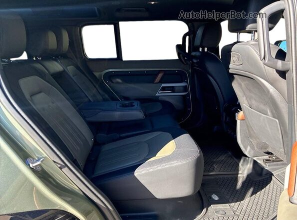 SALE27RU7M2039511 2021 LAND ROVER DEFENDER Зеленый Вид салона спереди