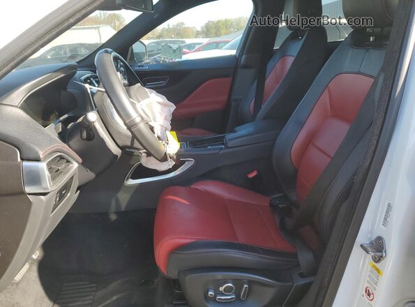 SADCL2GX5JA326458 2018 JAGUAR F-PACE Белый Вид панели приборов