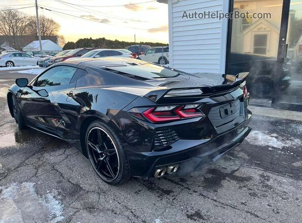 1G1YB2D45P5123840 2023 CHEVROLET CORVETTE Черный Задняя правая четверть