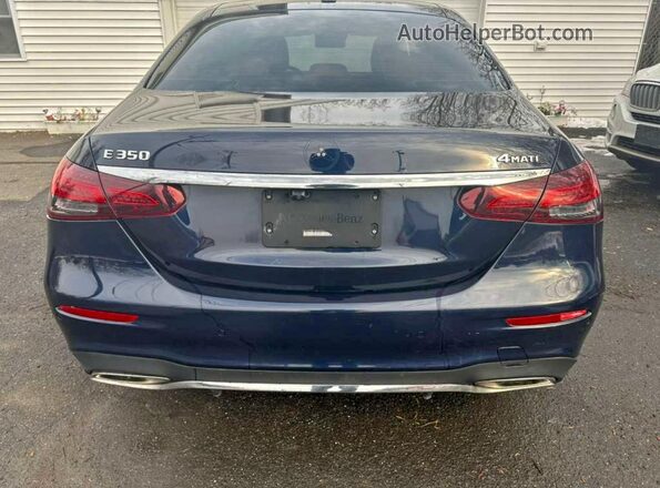 W1KZF8EB1MA994436 2021 MERCEDES-BENZ E-CLASS Blue Widok z tyłu