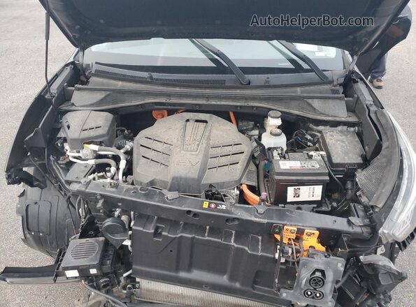 KNDCC3LG3N5158731 2022 KIA NIRO Black Vista del compartimento del motor