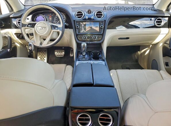 SJAAM2ZV0LC027884 2020 BENTLEY BENTAYGA Черный Вид щитка приборов