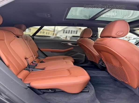 WA1EVAF19LD025211 2020 AUDI Q8 Gray წინა პანელის ხედი