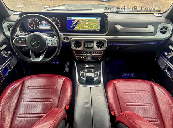 W1NYC6BJ9LX358950 2020 MERCEDES-BENZ G-CLASS Серебряный Вид сзади