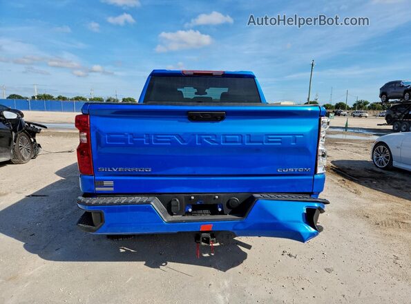 3GCPABEK2SG297739 2025 CHEVROLET SILVERADO Синий Вид салона спереди