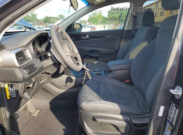 5XYPG4A38JG344438 2018 KIA SORENTO Угольный Вид панели приборов