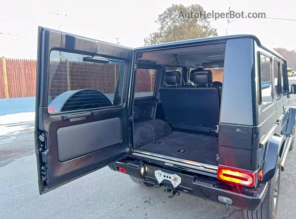 WDCYC3KH3JX288713 2018 MERCEDES-BENZ G-CLASS Черный Вид подкапотного пространства