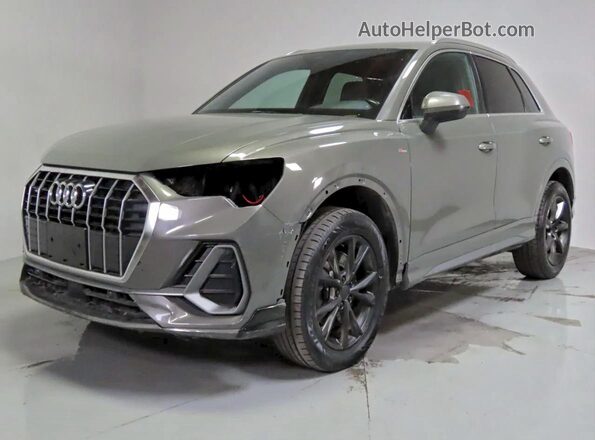 WA1DECF39M1153959 2021 AUDI Q3 Gray Trasero derecho