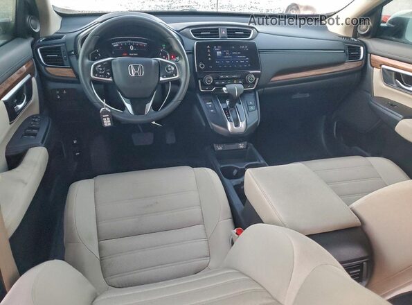 5J6RW1H59NA016088 2022 HONDA CRV Белый Вид щитка приборов