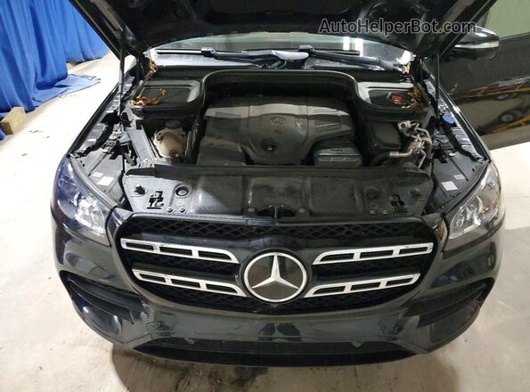 4JGFF5KE4NA668203 2022 MERCEDES-BENZ GLS Черный Вид наклейки с VIN-кодом