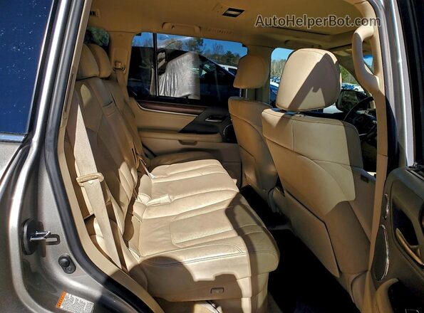 JTJHY7AX9G4214873 2016 LEXUS LX570 Серый Вид задней части салона