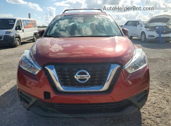 3N1CP5CU6JL538472 2018 NISSAN KICKS Red Հետևի տեսք
