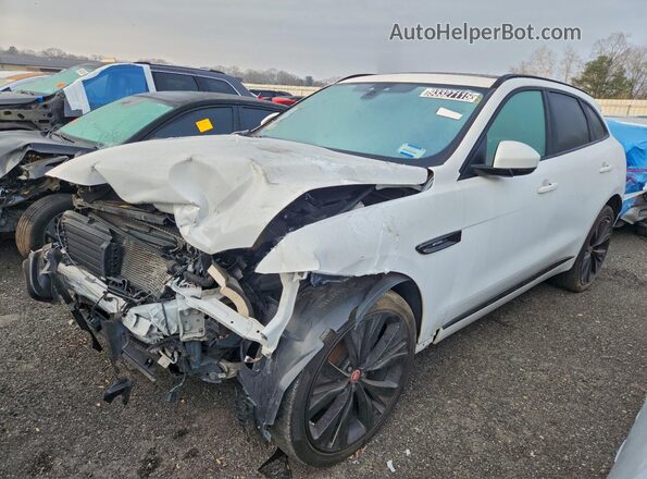 SADCL2GX5JA326458 2018 JAGUAR F-PACE Белый Задняя левая четверть