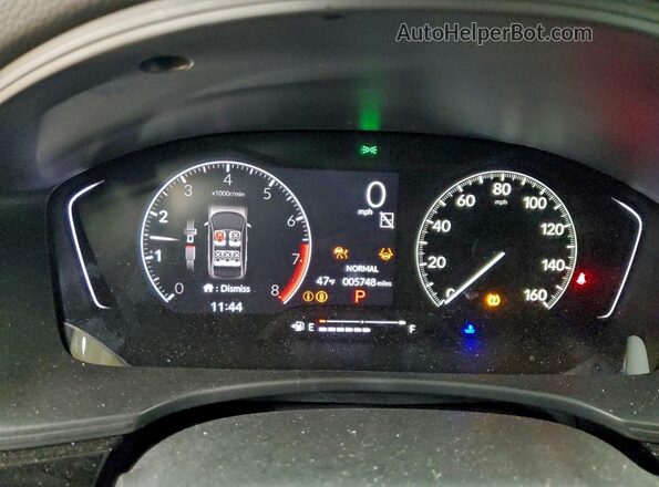 2HGFE2F51TH527864 2026 HONDA CIVIC Черный Вид щитка приборов