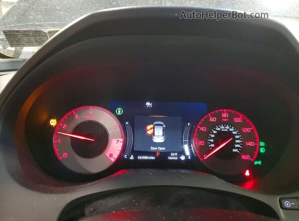 5J8TC1H68PL008876 2023 ACURA RDX Black Vista de los asientos traseros