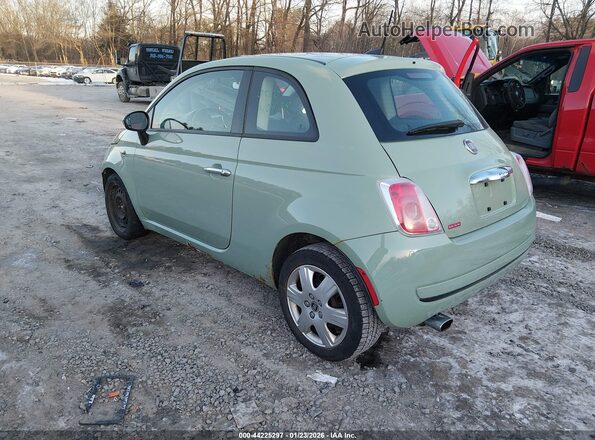 3C3CFFAR1GT143164 2016 FIAT 500 Зеленый Задняя левая четверть